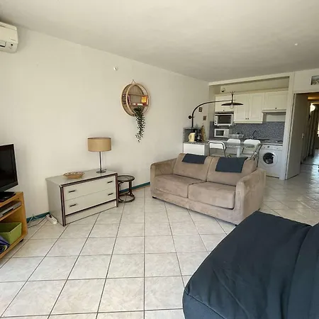 Climatise Avec Terrasse, Piscine & Parking, Proche Et Port - - Fr-1-250-232 Apartmán